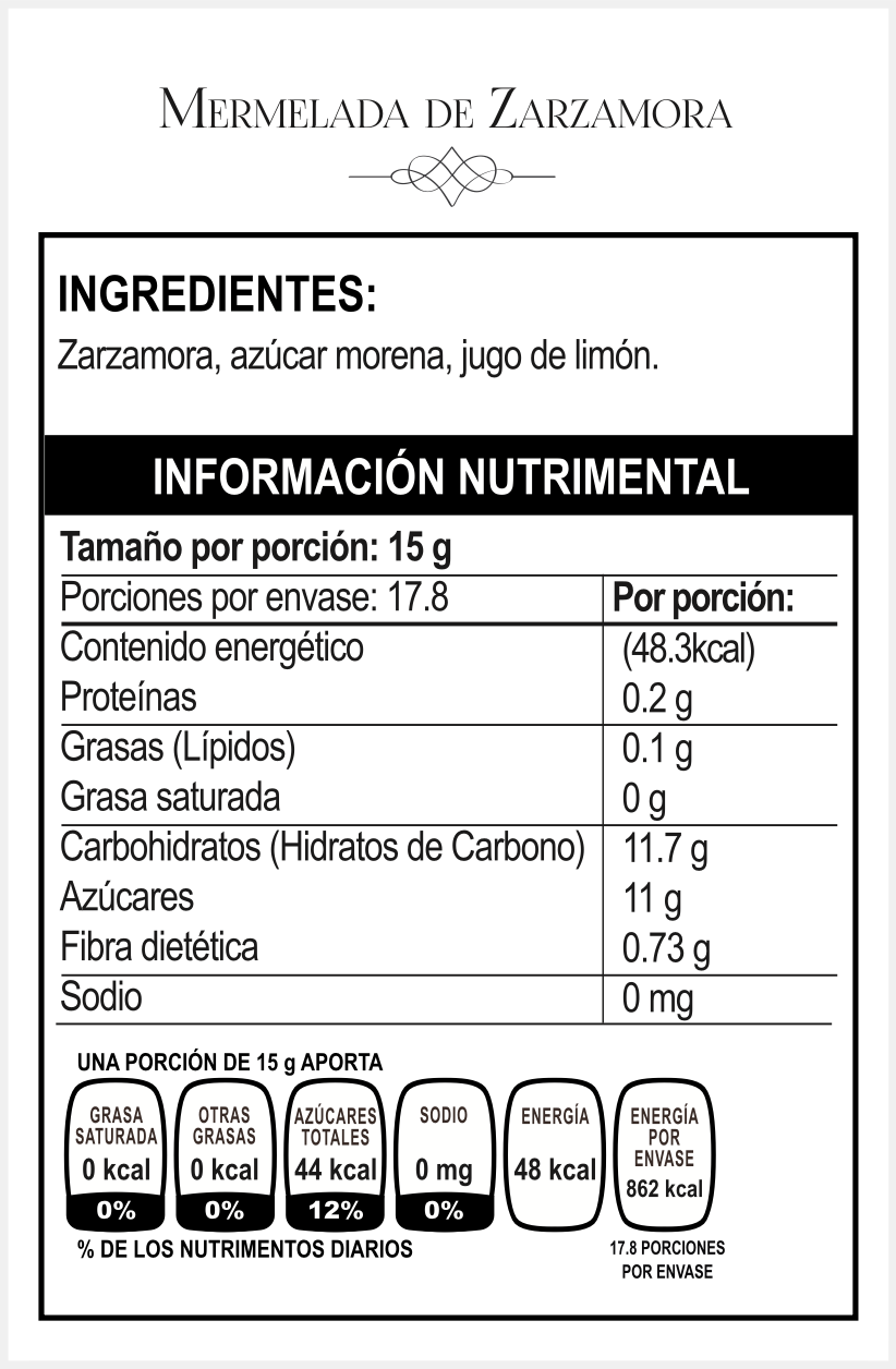 Mermelada de Zarzamora | Envíos a Todo México